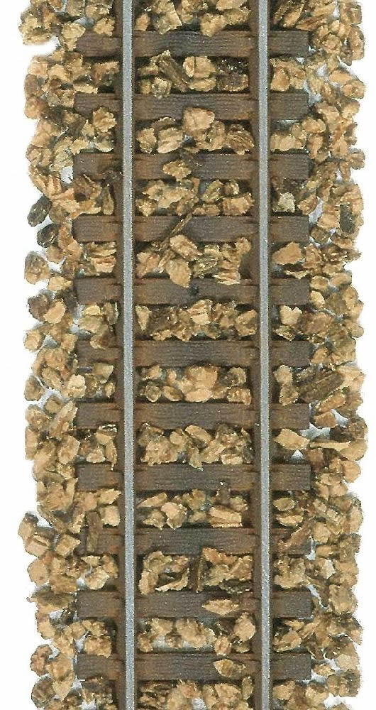 Busch 7131 HO Scale Ground-Cork Ballast/Gravel -- Brown 6-3/4oz 200ml