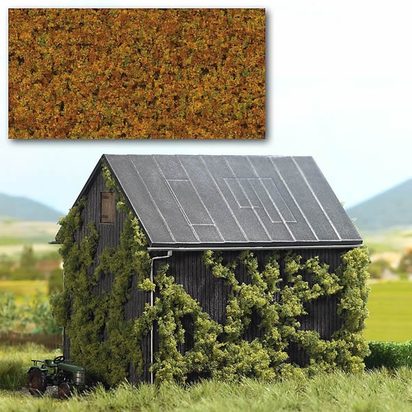 Busch 7347 HO Scale Foliage Pad -- Brown