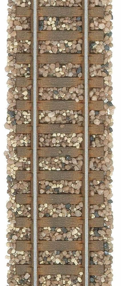 Busch 7127 HO Scale Ballast -- Brown/Gray Blend 8-1/8oz  230g