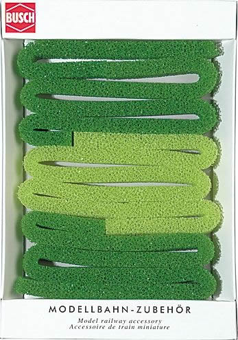 Busch 7151 HO Scale Hedge -- Green 59 x 11/16"  150 x 1.8cm