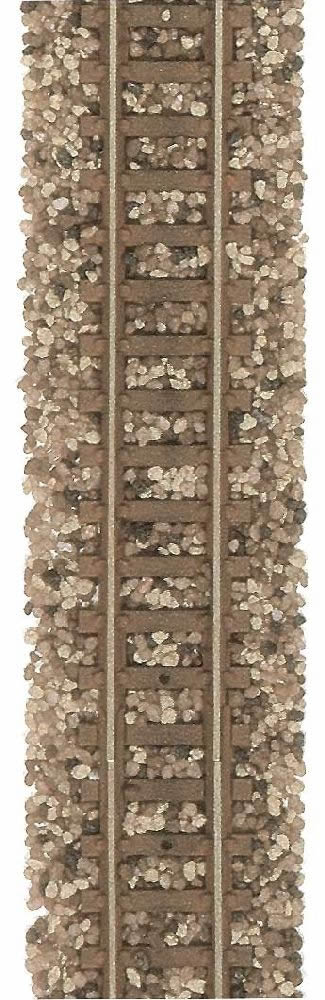 Busch 7126 N Scale Ballast -- Brown/Gray Blend 8-1/8oz  230g