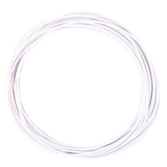 Faller 163790 All Scale Fine Stranded Wire .002" .04mm x 32' 9-5/8" 10m Roll -- White