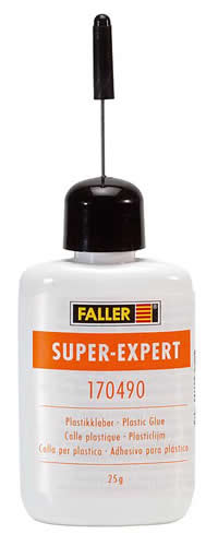 Faller 170490 All Scale Super EXPERT Cement -- .9oz 25g