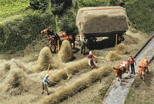 Faller 180561 HO Scale Hay Harvest -- Kit