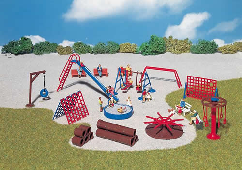 Faller 180576 HO Scale Playground Accessories -- Kit