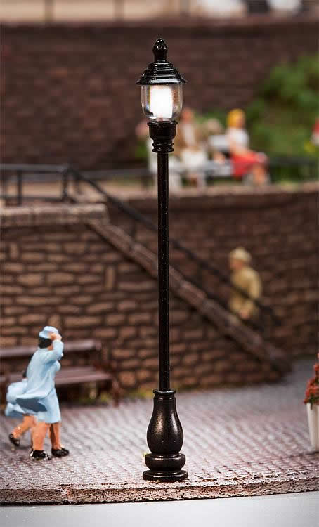 Faller 180705 All Scale LED Park Lamp -- 2-1/2" 6.3cm