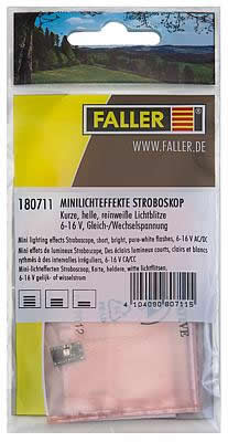 Faller 180711 All Scale Flashing Strobe Light/Stroboscope Effect