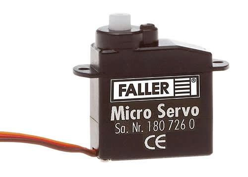 Faller 180726 All Scale Servo Motor for Turnouts & Animation -- For use w/#272-180725 & 180371