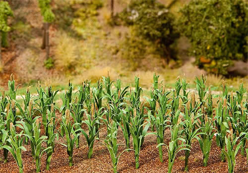 Faller 181250 All Scale Corn Stalks -- Kit pkg(36)