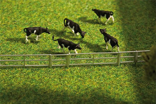 Faller 272408 N Scale Fence System -- For Stalls & Open-Stable Farm