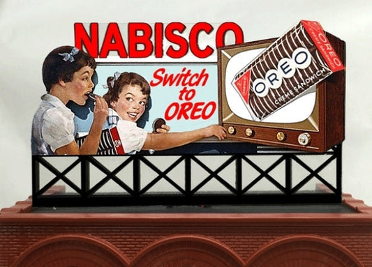 Miller Engineering 441752 Ho/N Nabisco Billboard