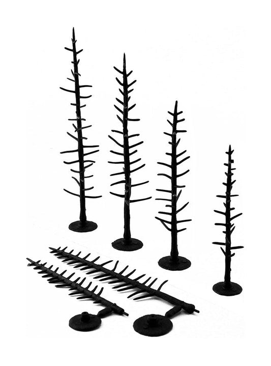 Woodland Scenics 1124 All Scale Tree Armatures - Pine -- 2-1/2 to 4" 6.4 to 10.2cm pkg(70)