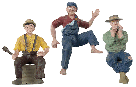 Woodland Scenics 2548 G Scale Scenic Accents(R) Figures -- The Bumm Brothers