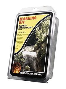 Woodland Scenics 955 All Scale Learning Kit -- Rivers & Waterfalls