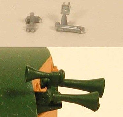 Cal Scale 620 Ho Horn Mount Bracket 2Pcs Pla