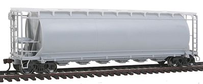 Atlas Model Railroad 20001883 HO Scale ACF 6-Bay Cylindrical Hopper - Ready to Run -- Undecorated