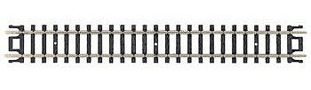 Atlas Model Railroad 2501 N Scale 5" Straight Snap-Track(R) -- Black Ties pkg(6)