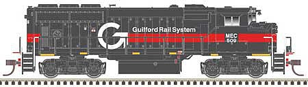 Atlas Model Railroad 40004888 N Scale GMDD GP40-2W - LokSound and DCC - Master(R) Gold -- Guilford 509 (gray, orange)