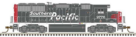 Atlas Model Railroad 40004898 N Scale EMD GP60 - Standard DC - Master(TM) Silver -- Southern Pacific 9776 (gray, red, Speed Lettering)