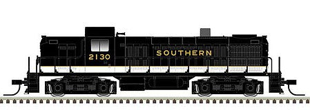 Atlas Model Railroad 40005046 N Scale Alco RS2 - DCC - Master(R) -- Southern Railway 2102 (black, aluminum, gold)