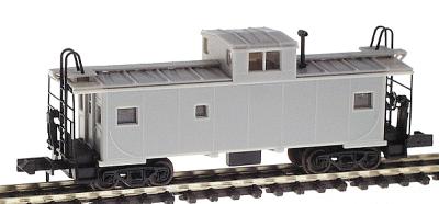 Atlas Model Railroad 43000 N Scale Standard Cupola Caboose - Ready to Run - Master(R) -- Undecorated