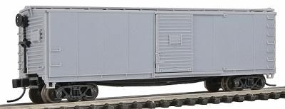 Atlas Model Railroad 45803 N Scale Master(R) USRA 40' Rebuilt Steel Boxcar - Ready to Run -- Undecorated, 7-8 End, Fishbelly Underframe