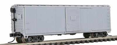 Atlas Model Railroad 45804 N Scale Master(R) USRA 40' Rebuilt Steel Boxcar - Ready to Run -- Undecorated, 7-8 End, Standard Underbelly