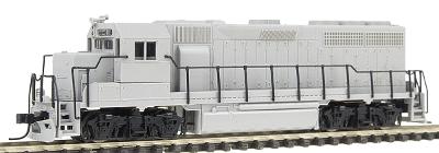 Atlas Model Railroad 48501 N Scale EMD GP40 w/Dynamic Brakes - Standard DC - Master(R) -- Undecorated