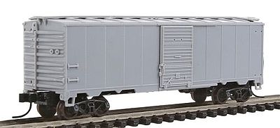 Atlas Model Railroad 50000114 N Scale 1932 ARA 40' Steel Boxcar - Ready to Run - Master(R) -- Undecorated Body #1 (Long Tab Body, Murphy Panel Roof, 4/4 Dreadnaught Ends)