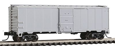 Atlas Model Railroad 50000150 N Scale Master(TM) 1932 ARA Boxcar Style #3- Ready to Run -- Undecorated Short Tab Body, Hutchins Radial Roof, 4/4 Dreadnaught Ends