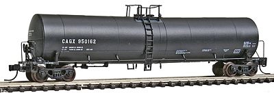 Atlas Model Railroad 50000717 N Scale Master Trinity 25,500-Gallon Tank Car - Ready to Run -- ConAgra Foods CAGX #950162 (black, No Logo)