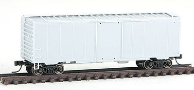 Atlas Model Railroad 50001151 N Scale Pullman-Standard PS-1 40' Boxcar w/7' Door - Ready to Run - Master(R) -- Undecorated, 10 Stiffener Roof #