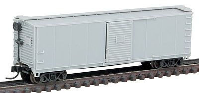 Atlas Model Railroad 50002325 N Scale USRA Steel Rebuilt Boxcar - Ready to Run - Master(R) -- Undecorated (7-8 End)