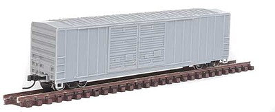 Atlas Model Railroad 50003067 N Scale FMC 5077 50' Double-Door Boxcar w/Offset Doors - Ready to Run -- Undecorated