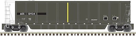 Atlas Model Railroad 50004292 N Scale Coalveyor Bathtub Gondola - Ready to Run - Master(R) -- The Andersons #12924 (black, White Conspicuity Marks)