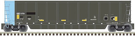 Atlas Model Railroad 50004309 N Scale Coalveyor Bathtub Gondola - Ready to Run - Master(R) -- Wilmot Transportation #804 (black, blue; White & Yellow Conspicuity Marks)