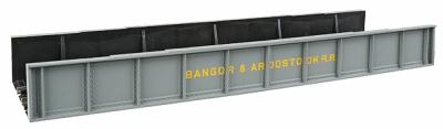 Atlas Model Railroad 70000012 HO Scale Code 100 Decorated Plate Girder Bridge -- Bangor & Aroostook