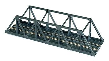 Atlas Model Railroad 883 HO Scale 65' Warren Truss Bridge - Kit -- Code 100 Nickel-Silver Rail - 9" 22.9cm