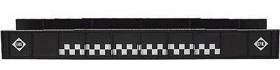 Atlas Model Railroad 890 HO Scale Decorated Plate Girder Bridge w/Code 100 Track - Kit -- Erie (black, white)