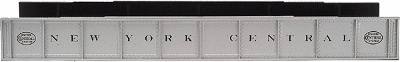 Atlas Model Railroad 891 HO Scale Decorated Plate Girder Bridge w/Code 100 Track -- New York Central (silver, black)