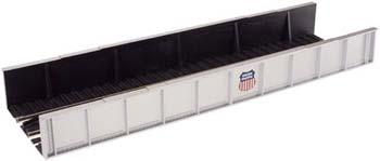 Atlas Model Railroad 899 HO Scale Code 100 Plate Girder Bridge -- Union Pacific (silver w/red, white, blue Logo)