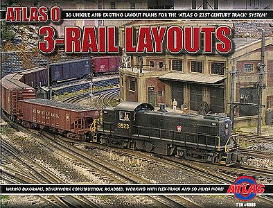 Atlas O 6008 O Scale Book -- Thirty-Six 3-Rail Layouts