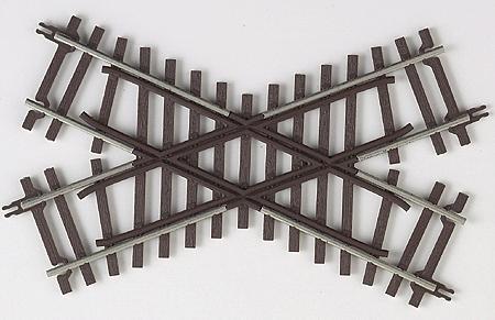 Atlas O 7081 O Scale Code 148 Solid Nickel Silver 2-Rail -- 45-Degree Crossing