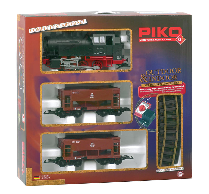 Piko 37100 G Scale DB BR80 Ore Starter Set 120V