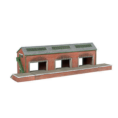 Bachmann 35904 HO Scale Brendam Warehouse - Thomas & Friends(TM) -- Kit - 18 x 5-3/8 x 4-3/4" 45.7 x 13.7 x 12.1cm