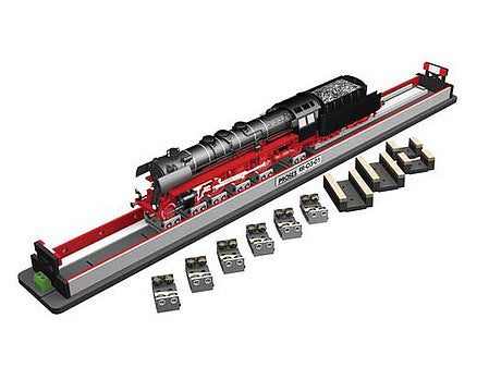 Bachmann 39030 O Scale Roller Road Rolling Test Stand - 3-Rail -- Base, 6 Rollers and 4 Cleaners