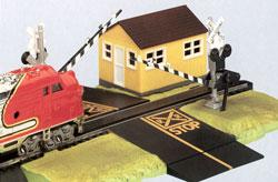 Bachmann 44579 HO Scale Dual Crossing Gate - E-Z Track(R) -- Deluxe Version