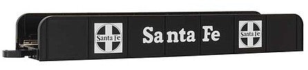 Bachmann 44601 HO Scale Girder Bridge - E-Z Track(R) - Assembled -- Santa Fe (black) - 10-1/2" 26.7cm Long