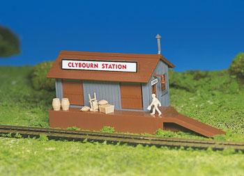 Bachmann 45171 HO Scale Plasticville Classic Kit - Freight Station -- 2-3/8 x 4-3/4" 6 x 12.1cm