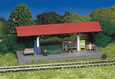 Bachmann 45194 HO Scale Plasticville Classic Kit - Station Platform -- 2-1/8 x 7" 5.5 x 18cm